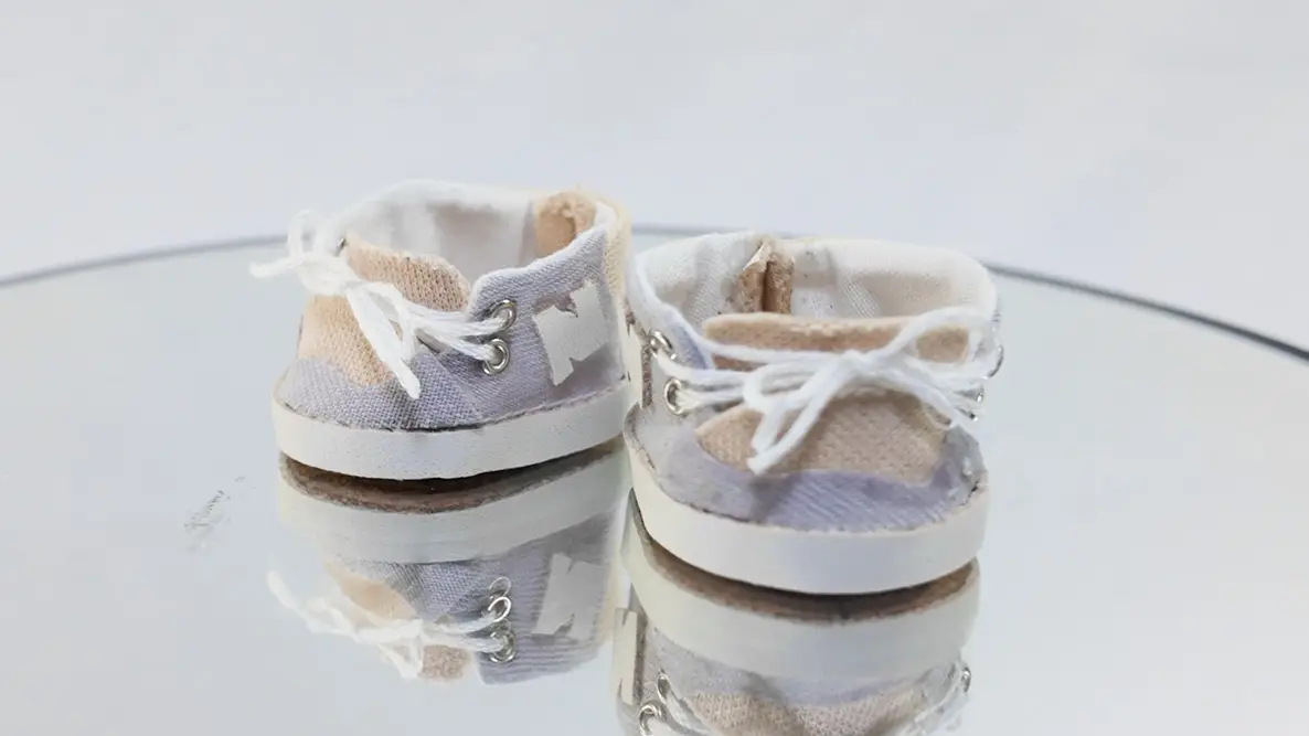 15cmぷっくりぬい用くつ型紙の完成イメージ2