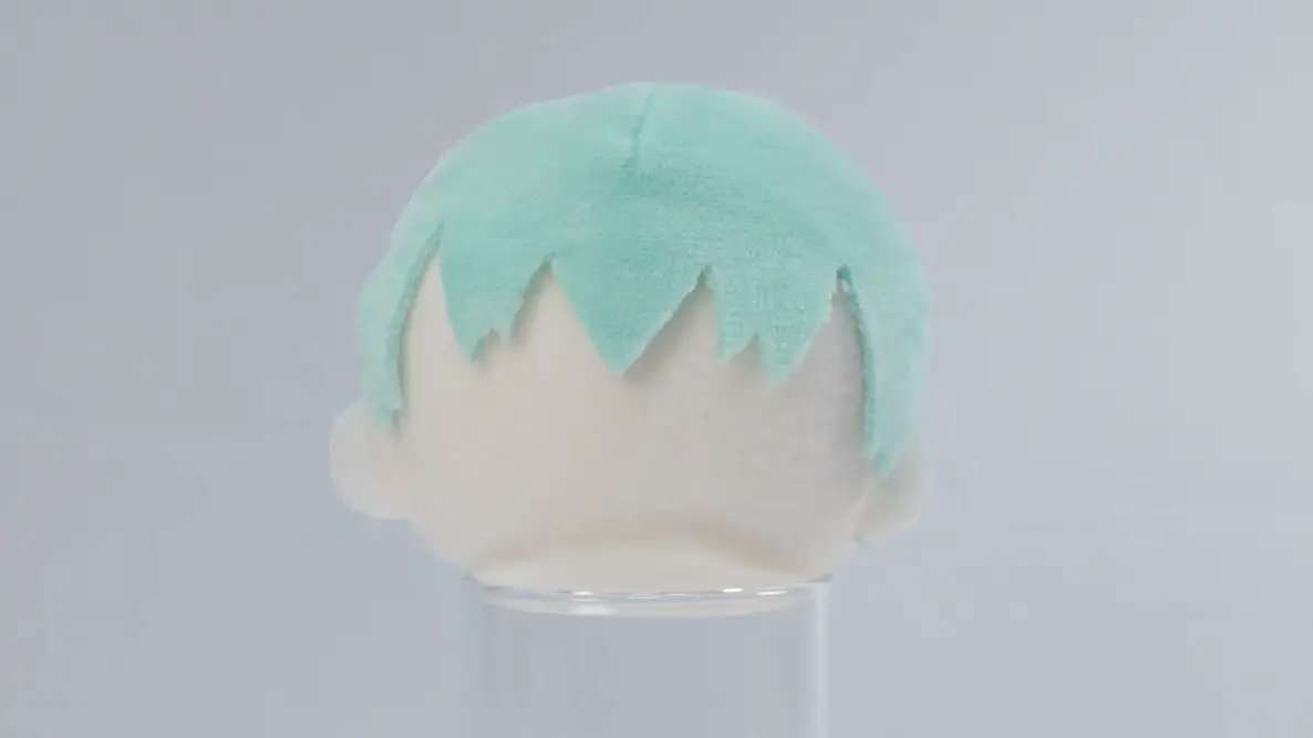 10cm立ちポーズぬい用[後ろ髪パーツ] ショートヘアの完成イメージ1