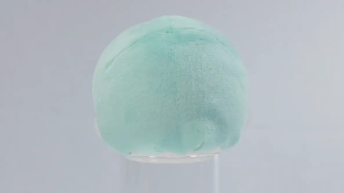 10cm立ちポーズぬい用[後ろ髪パーツ] ショートヘアの完成イメージ2