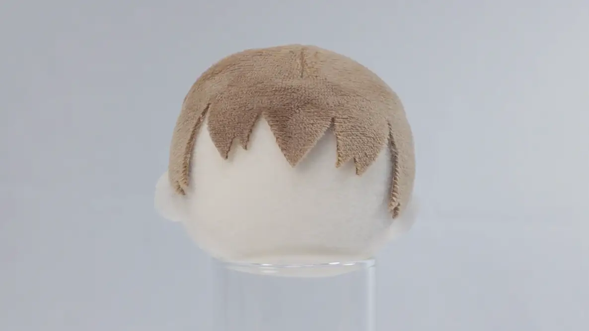 10cm立ちポーズぬい用[後ろ髪パーツ] ツーブロックの完成イメージ1