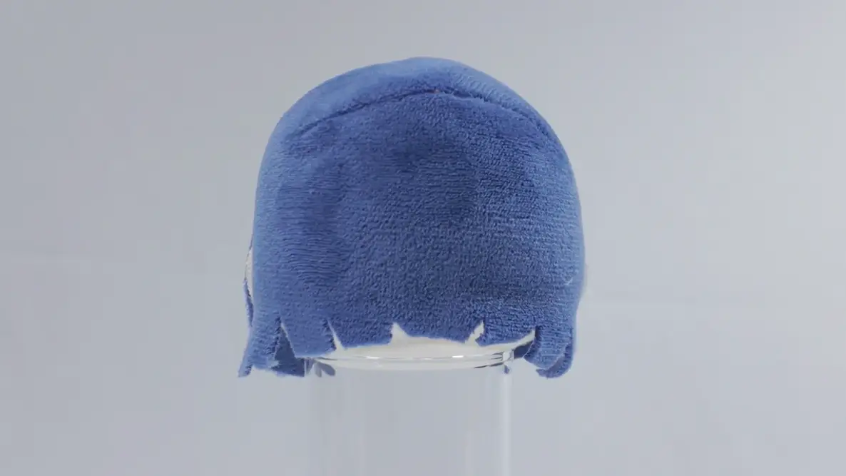 10cm立ちポーズぬい用[後ろ髪パーツ] 前下がりボブの完成イメージ2