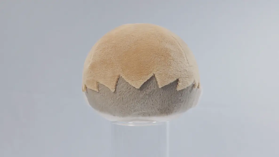 15cmぷっくりぬい用[後ろ髪パーツ] ツーブロックの完成イメージ2